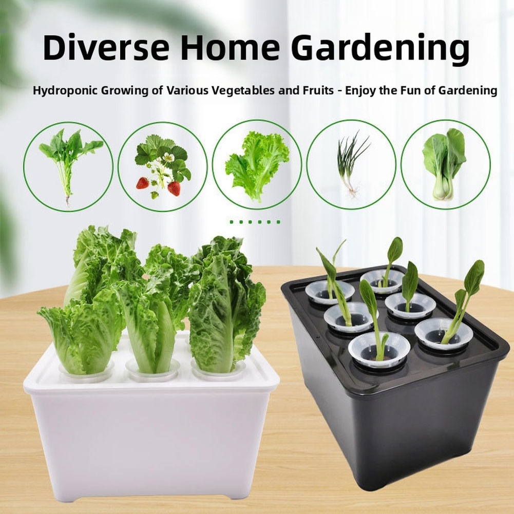 White black Plant Growth Bucke - Urban Farming Usa recension och pris